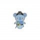 Ecusson animaux pirates - Elephant