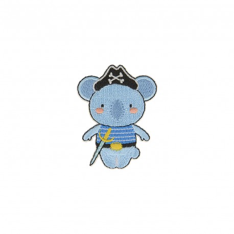 Ecusson animaux pirates - Elephant