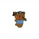 Ecusson animaux pirates - Ourson