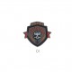 Blason adventure 5,5x6 - Gris