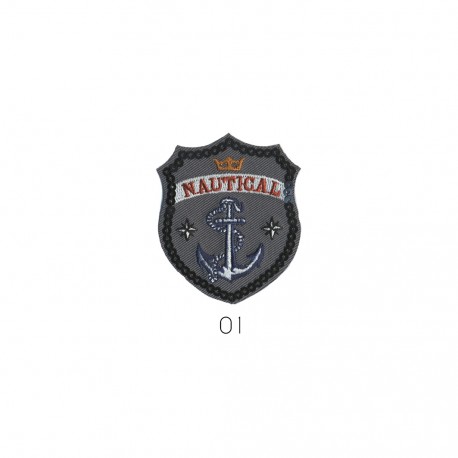 Nautical 5,5x5cm - Gris