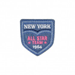 Ecussons all star city - Blu - new york