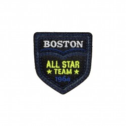 Ecussons all star city - Black - boston