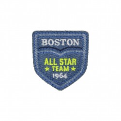 Ecussons all star city - Blu - boston