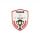 Ecusson blason sport - Fd blanc tennis