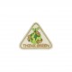 Ecusson think green - Blanc