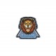 Ecusson jean animaux - Lions