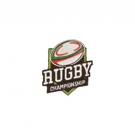 Ecusson rugby - Rugby rouge