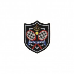 Ecusson sport et royal - Royal tennis