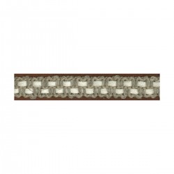 Galon lin/coton Beige - 