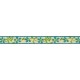 Galon fleur imprime 10mm