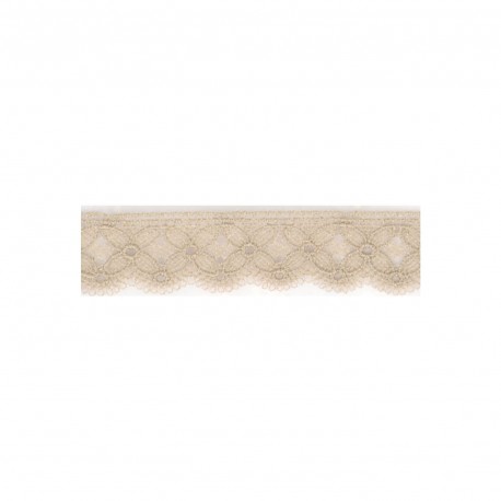 Tulle brode 20mm