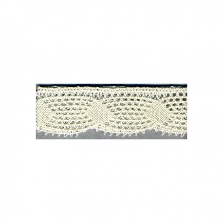 Dentelle coton 20mm