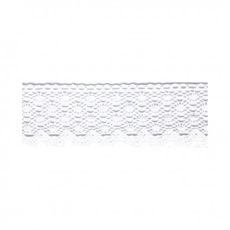 Dentelle coton 30 mm