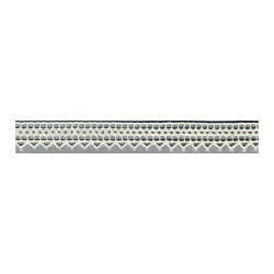 Dentelle coton 10mm