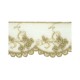 Dentelle brodee/tulle 5cm