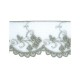 Dentelle brodee/tulle 5cm