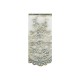 Dentelle brodee sur tulle