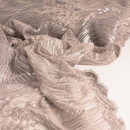 Dentelle paillette
