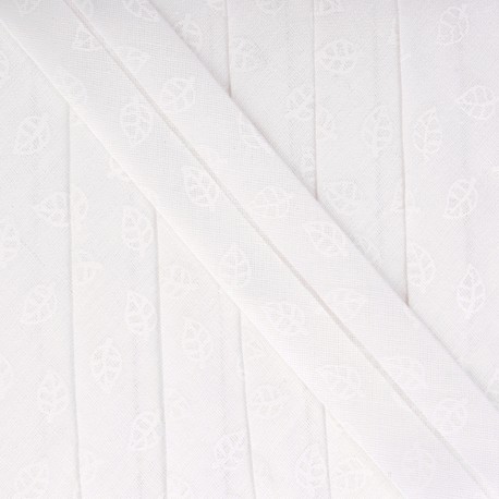 Br feuilles 20mm Blanc - 