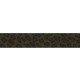 Biais replie leopard Marron foncé - 