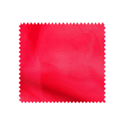 Tissu Organza Nylon Rouge