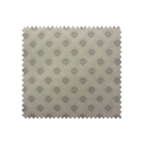 Tissu Jacquard Medicis Ecru Perle