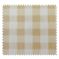 Tissu Vichy Denver Beige