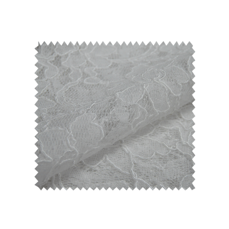 Tissu Dentelle Blanc