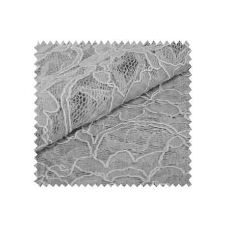 Tissu Dentelle Tourterelle