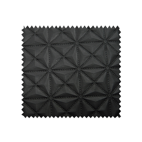 Tissu Simili Pyramide Noir