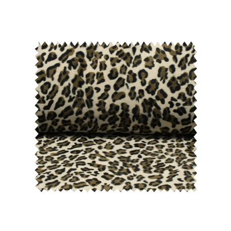 Tissu Fausse Fourrure Leopard