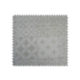Tissu Jacquard Pise Enduit Lin Blanc