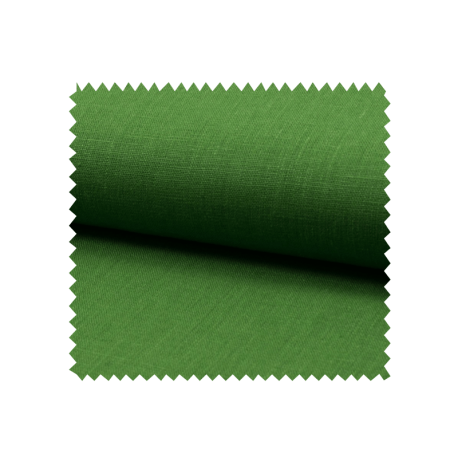 Tissu Lin Uni Vert Gazon