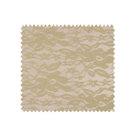 Tissu Fiona Dentelle Beige