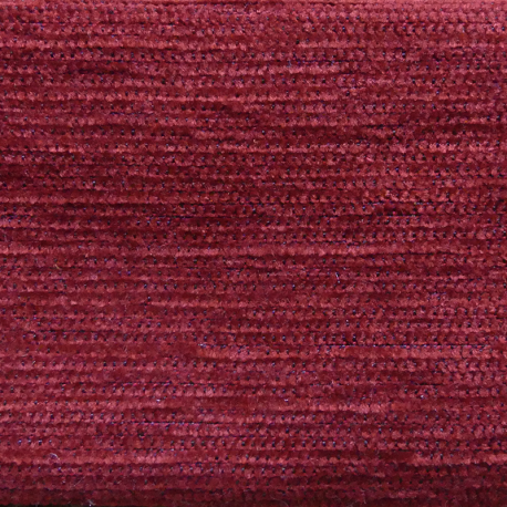 Tissu Velours Esparta Bordeaux