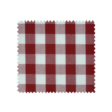 Tissu Cuistot Vichy Rouge