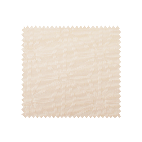 Tissu Jacquard Enduit Kyoto Ivoire
