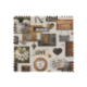 Tissu Lin Love Garden Beige