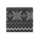Tissu Jacquard Bayadère Laine Gris