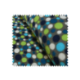 Tissu Polaire Imprimé Ronds vert