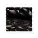 Tissu Fourrure Plume Or