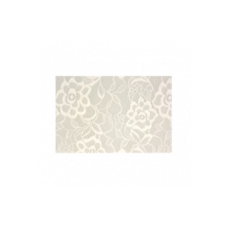 Tissu Dentelle Grande Laize Ecru