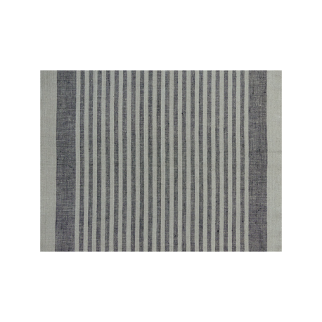 Tissu Pour Torchon Natura Lin Noir