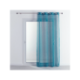 Tissu Voilage Etamine Beluga Uni Bleu Paon
