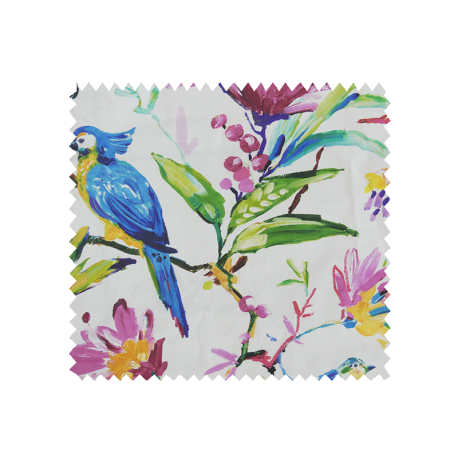 Tissu îles Paradis Percale Creme