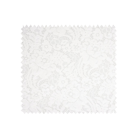 Tissu Dentelle Grande Laize Blanc