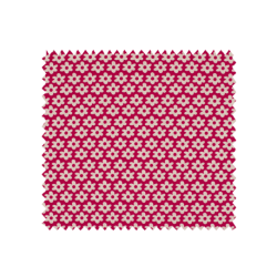Tissu Imprimé Paquerette Fuchsia