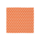 Tissu Imprimé Paquerette Orange