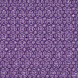 Tissu Imprimé Floralie Violet